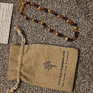 💙Amber Teething Necklace #